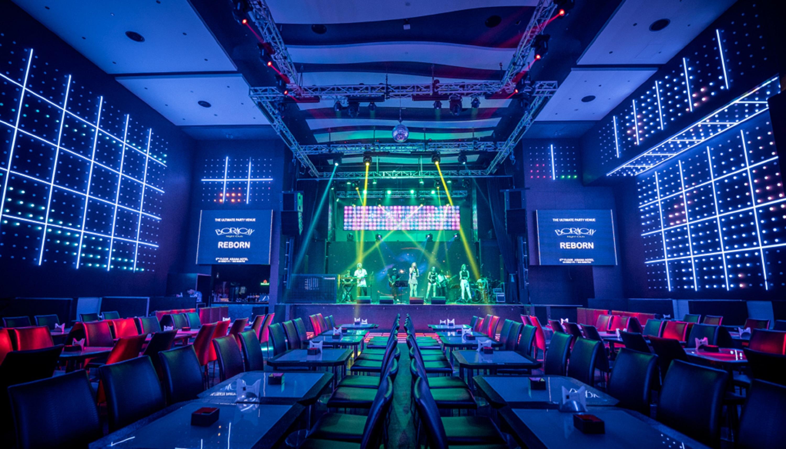 Asiana Hotel Ντουμπάι Εξωτερικό φωτογραφία The interior of the nightclub